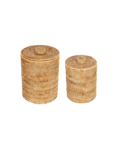 Rattan Laundry Basket | wicker basket with lid | Bamboo toy Storage ba ...