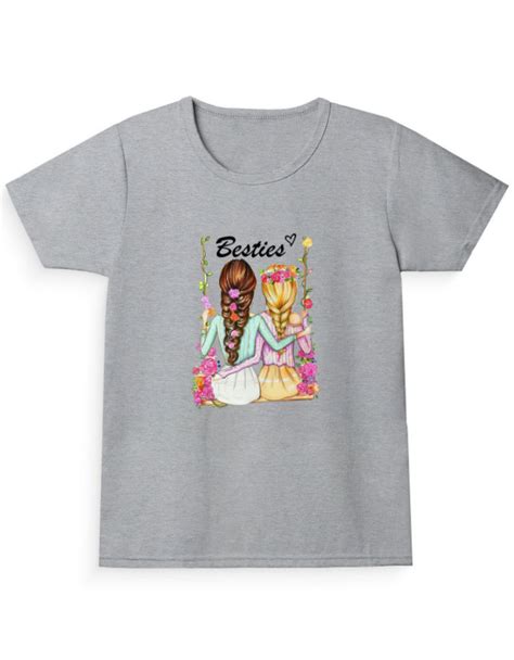 “Girls Crew Neck T‑Shirt – Easy, Light & Perfect for Summer Days ...