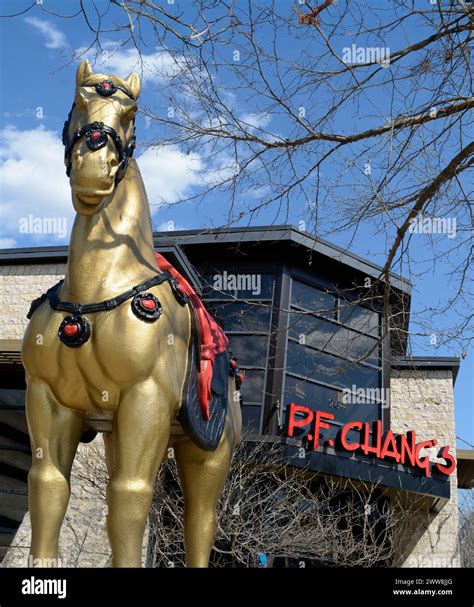 A restaurant, P.F. Chang's China Bistro, in Asheville, North Carolina ...