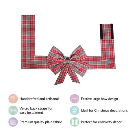 Gift Bow Festive Door Decor Online - Premium Wall Decoration | Nestasia
