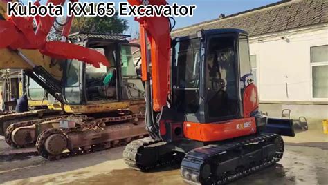 Used Kubota Kx165 Excavator Mini Digger Original Factory Made Super ...