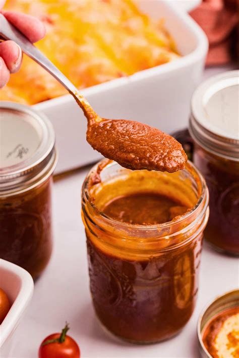 Pressure Canned Enchilada Sauce Recipe: A Homemade Pantry Staple