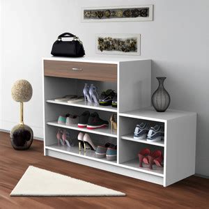 Spyder Craft Vita Shoe Cabinet Chest of Drawers with with 1 Drawer ...