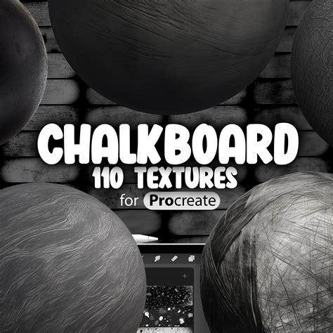 ArtStation - 110 Procreate Chalkboard Textures | Green Chalkboard ...