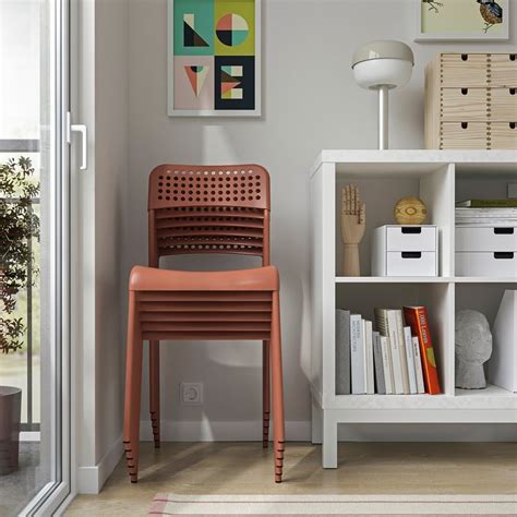 SANDSBERG table and 2 chairs, black black/red-brown, 67x67 cm (263 ...