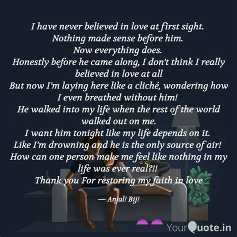 I have never believed in ... | Quotes & Writings by Anjali Biji | YourQuote