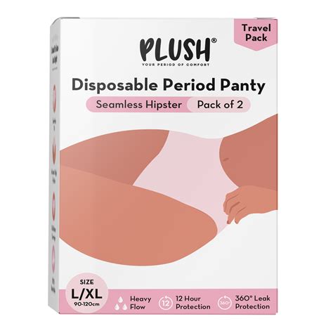 Pack of 2 -Disposable Period Panty L/XL
