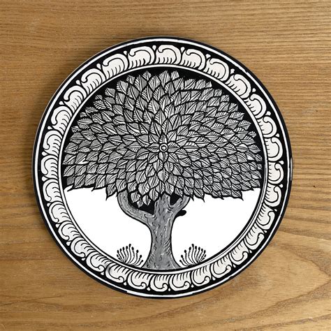 Trivet, round - Patachitra Tree, Peepul – Froggmag