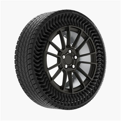 Airless Michelin Tire 3D Model $30 - .3ds .blend .c4d .fbx .max .ma ...