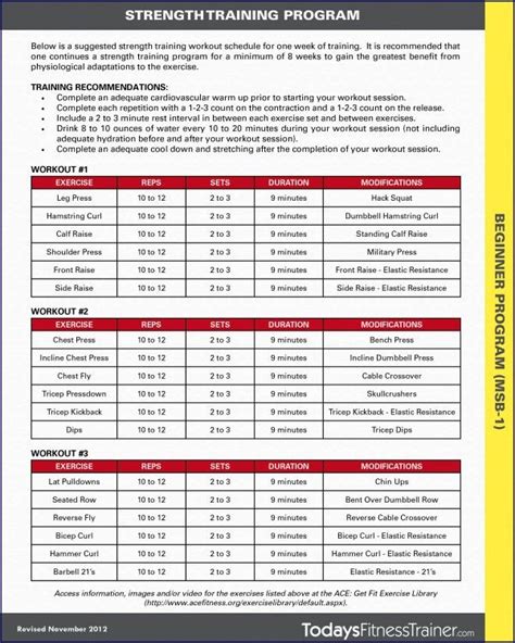 Gym Workout Program 的图像结果