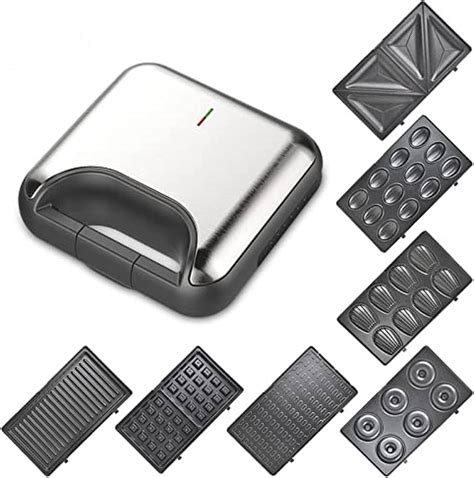 DSP Sandwich Maker 7 in 1 , 800W , Sandwich, Grill And Waffle Maker ...