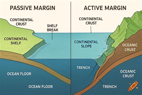 A scientific diagram illustrating and labeling the features of a ...