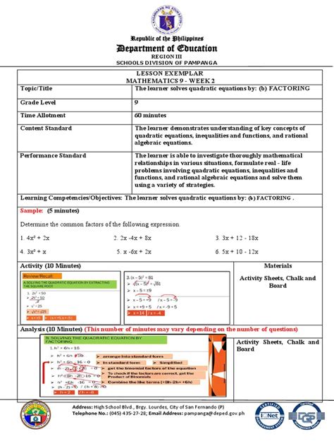 Module 2 Lesson 26 Grade 9 Program Jordan 的图像结果