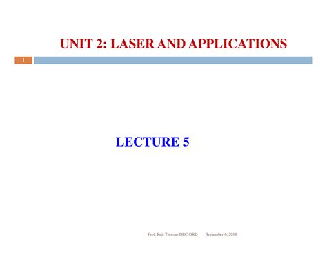 Image result for Lasers Lecture