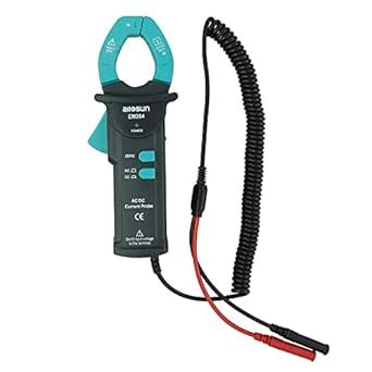 allsun AC/DC Clamp Meter Multimeter 400A True RMS Current Tester, Hall ...