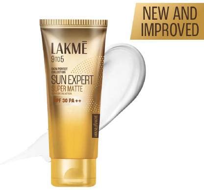Lakmé Sunscreen - SPF 30 PA++ Sun Expert Ultra Matte Lotion Sunscreen ...