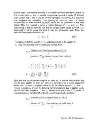 Image result for Three Moment Theorem Solved Problems PDF