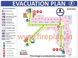 Emergency Evacuation Plan Suppliers & Manufacturer - Emergency Route ...
