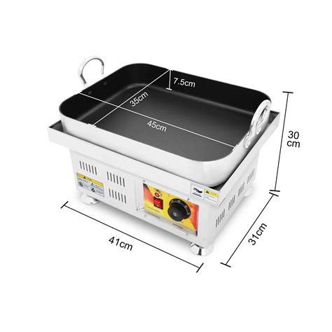Buy Tteokbokki Machine Nonstick Commercial Korean Rice Cake Maker 2500W ...