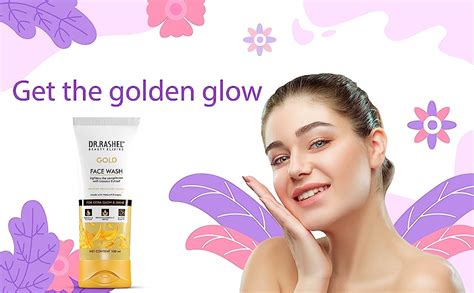 DR.RASHEL Gold Face Wash Lighten the Complexion with Licorice Extract ...