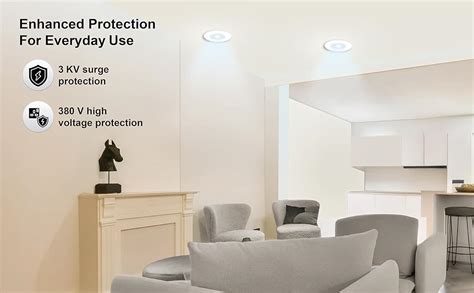 HAVELLS Polycarbonate Luna 6W Downlight for Junction Box Round | Colour ...