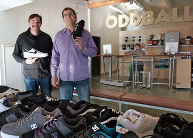 Oddball Shoe Co., which sells footwear to men with oversize feet ...
