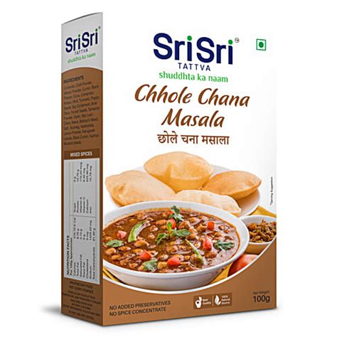 Buy Sri Sri Tattva Chhole Chana Masala Online at Best Price of Rs 67.2 ...