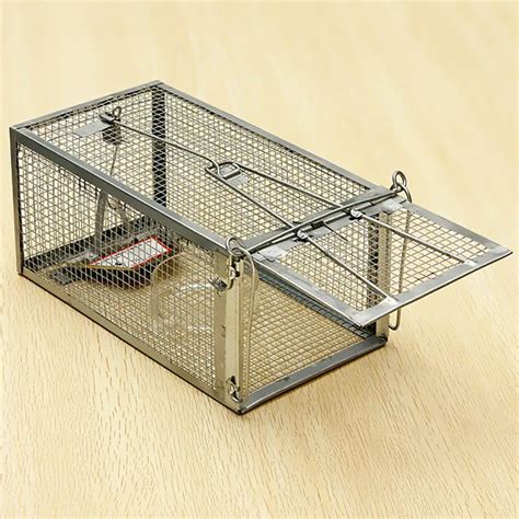 Reusable Hamster Cage Mice Rat Control Catch Bait Live Trap Rodent ...