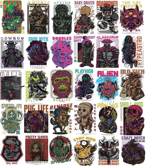 Buy Editable Tshirt Design Bundle of 100,000 Items,print on Demand ...