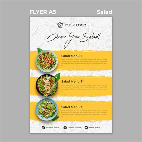 Buffet menu PSD, High Quality Free PSD Templates for Download | Freepik