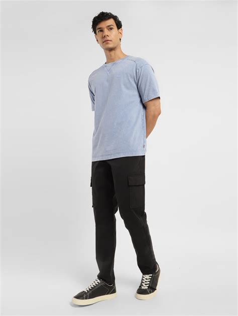 Men's Black Loose Fit Cargo Trousers – Levis India Store