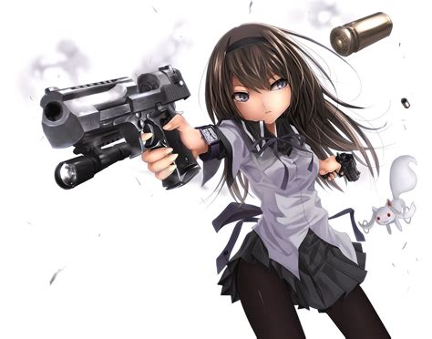 🔥 [60+] Anime Gun Wallpapers | WallpaperSafari
