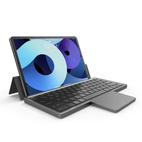 TECPHILE KF8700 Wireless Keyboard with Foldable Case | Concept Kart