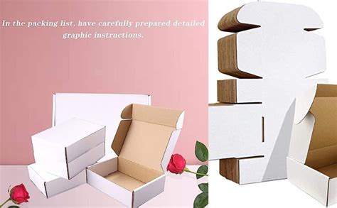 MM WILL CARE - WE WILL CARE YOUR PRODUCTS Flat White Corrugated Sturdy ...