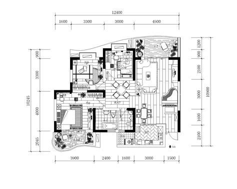 二层房屋设计平面图_土巴兔装修效果图