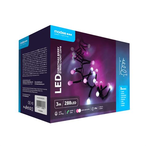 Novogodišnje led lampice 288kom 6m roze i bele Modee ML-C2016 | Volim ...