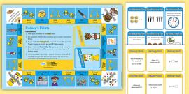 FREE! - BBC Children in Need - Pudsey Maths Board Game Pack