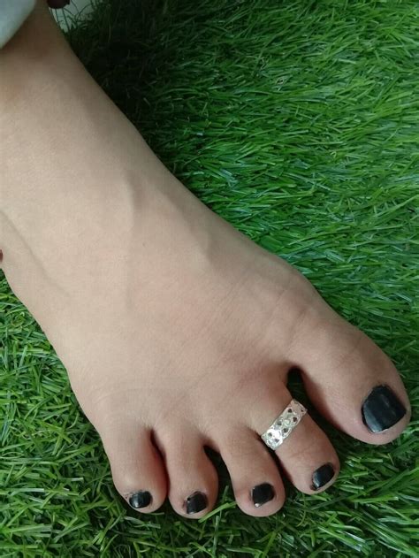 Toe Rings cum thumb band - Silver Toe Rings by SilverLinings ...