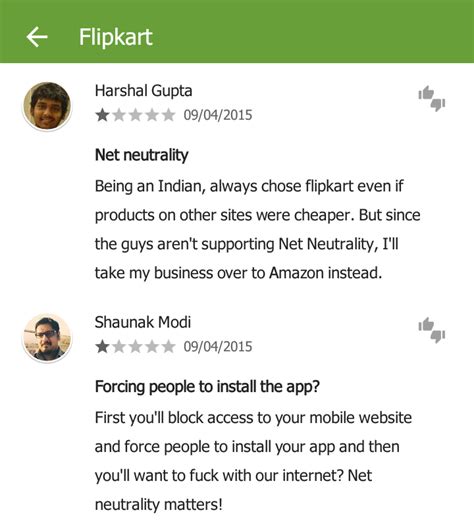 Pissed Off Users Have Been Downvoting Flipkart And Airtel's Apps For ...