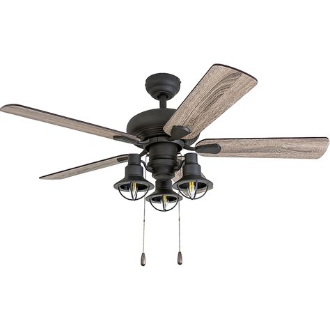 Prominence Home Kolby 42-in Aged Bronze with Barnwood/Tumbleweed Blades ...