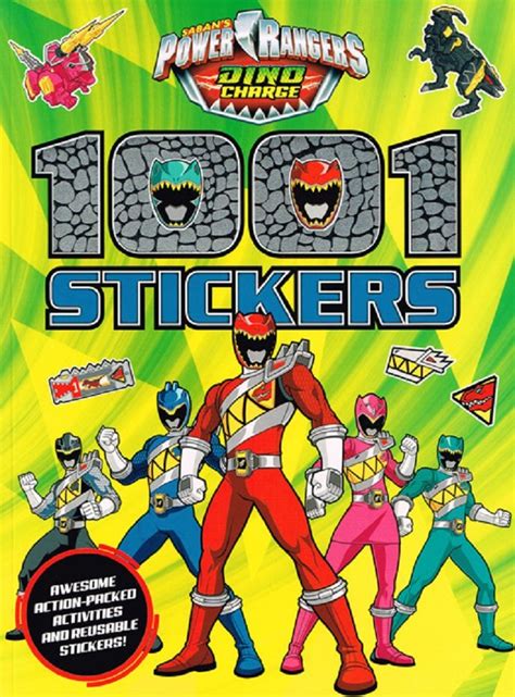 Buy Power Rangers 1001 Stickers Book Online at Low Prices in India ...