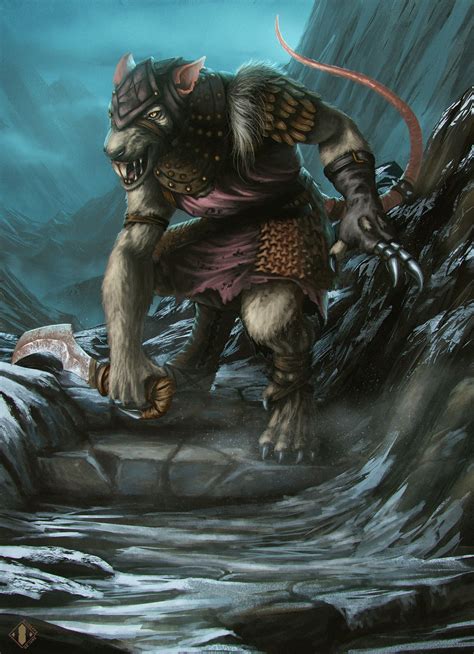 Skaven - Games Workshop fan art, Giuseppe De Iure | Fantasy rpg ...