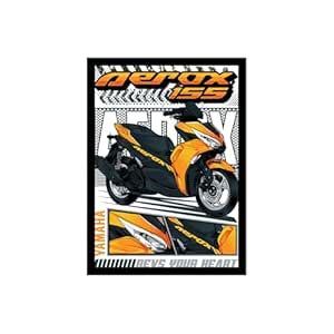 BLINKART Yamaha Aerox Car Digital Picture Frame | Framed Poster with ...
