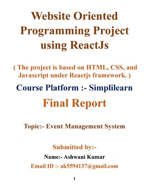 JS Assignment 3 - nil - Assignment Assignment # : 3 Topic : JAVASCRIPT ...