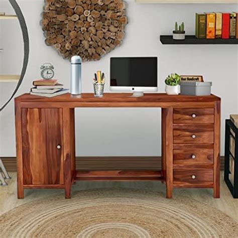 Wooden Point Wooden Study Table for Students Study Desk Table Office ...