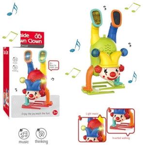 PSYPHY Interactive Robot Clown Toy - Musical Upside Down Clown Toys ...
