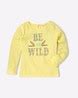 Buy Yellow Tshirts for Girls by Juscubs Online | Ajio.com