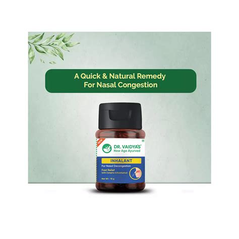 Dr Vaidyas Inhalant- 10 g - Cureka - Online Health Care Products Shop