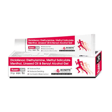 Rusen Gel Ointment Rosette Pharmaceuticals