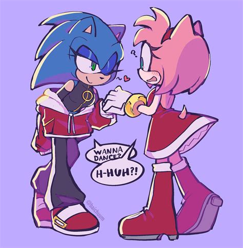 Fem-Sonic × Amy by baichuum : r/SonicTheHedgehog
